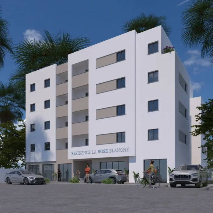 Résidence la rose blanche haute standing Tunisie